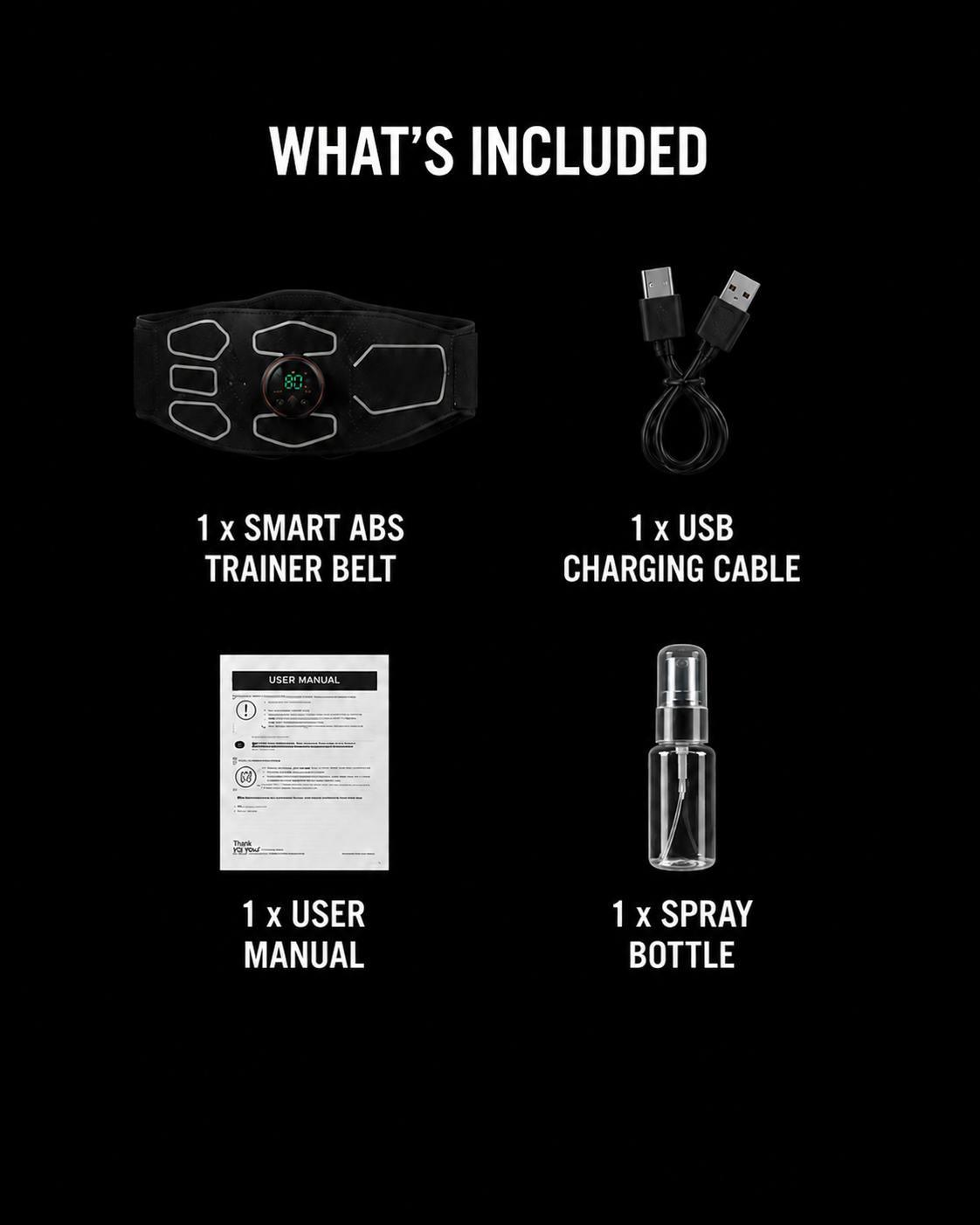 Fitness Training Ab Belt